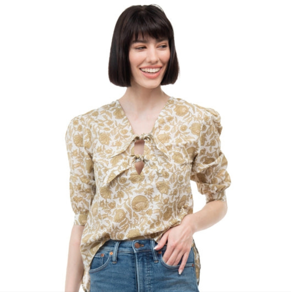 Beau and Ro Elliot Floral Top
